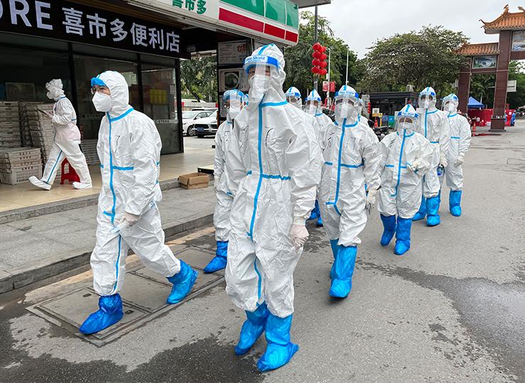 集团党员助力广州疫情封控区，筑牢抗疫“长城”